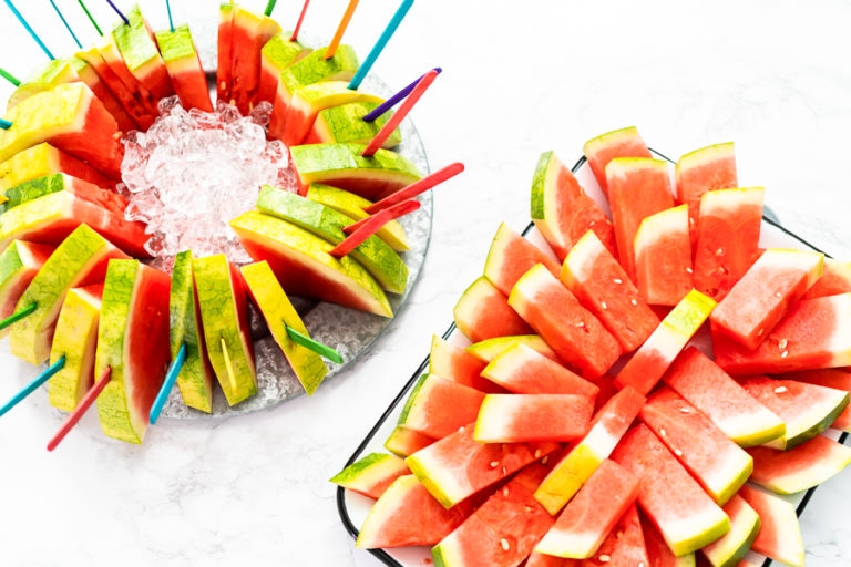 Two Ways to Creatively Cut Watermelon