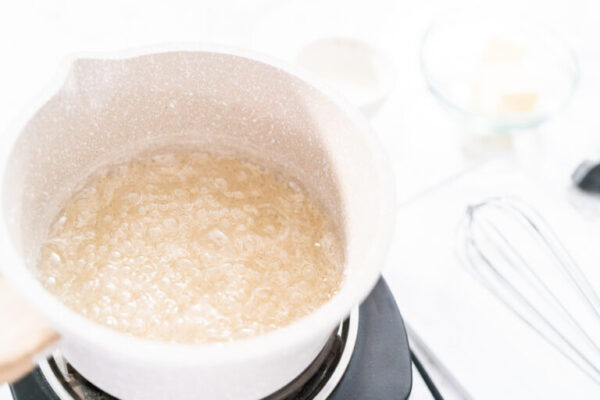 Baking banana bread - Arina Photography