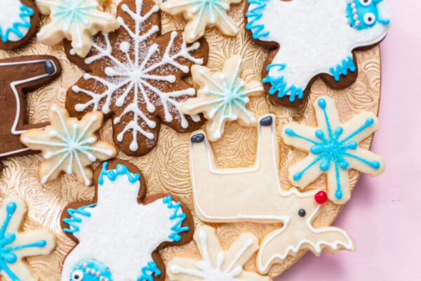 Christmas cookies - Arina Photography Christmas cookies decorated with royal icing.