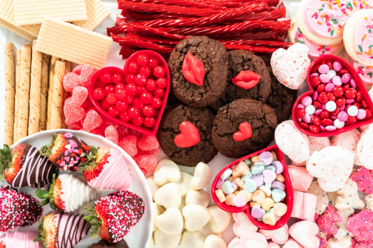 Valentine’s Day Charcuterie Board