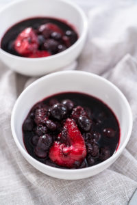 Mixed berry compote