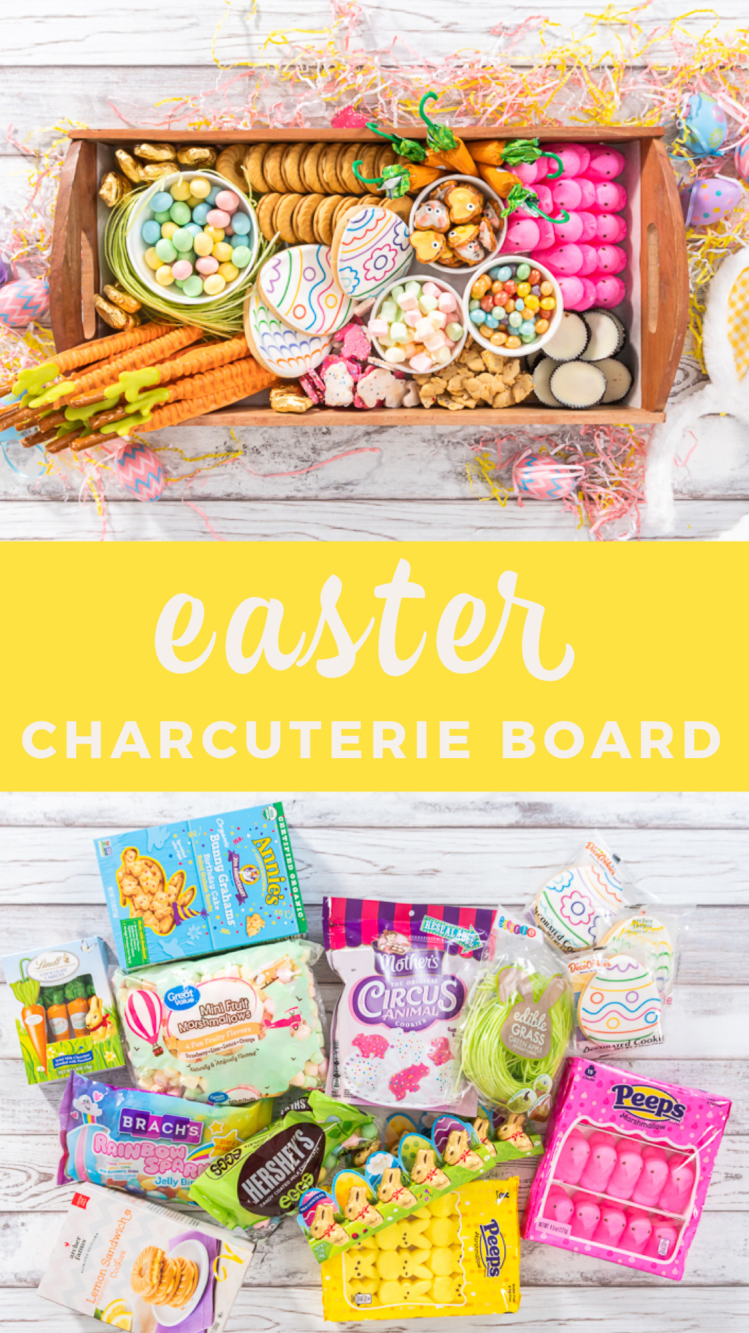 Easter charcuterie board