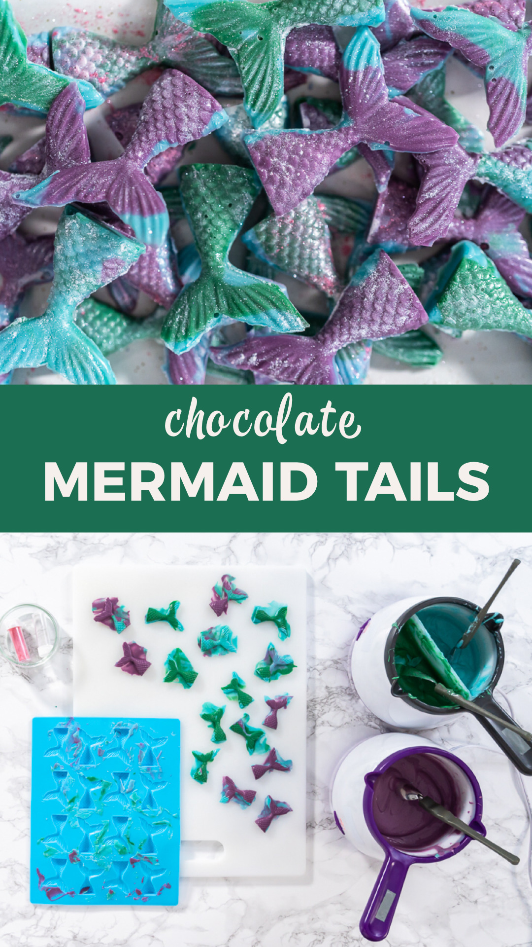 Chocolate Mermaid Tails