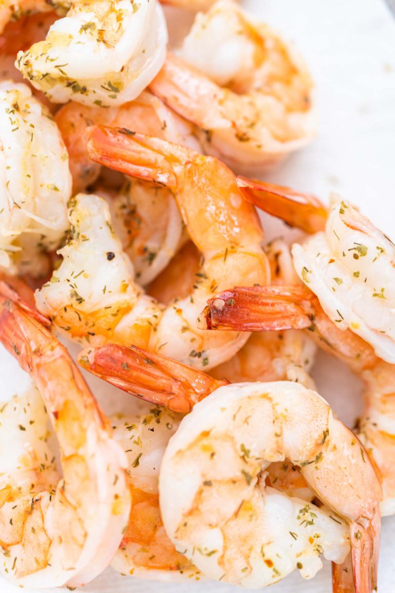 Easy grilled shrimp