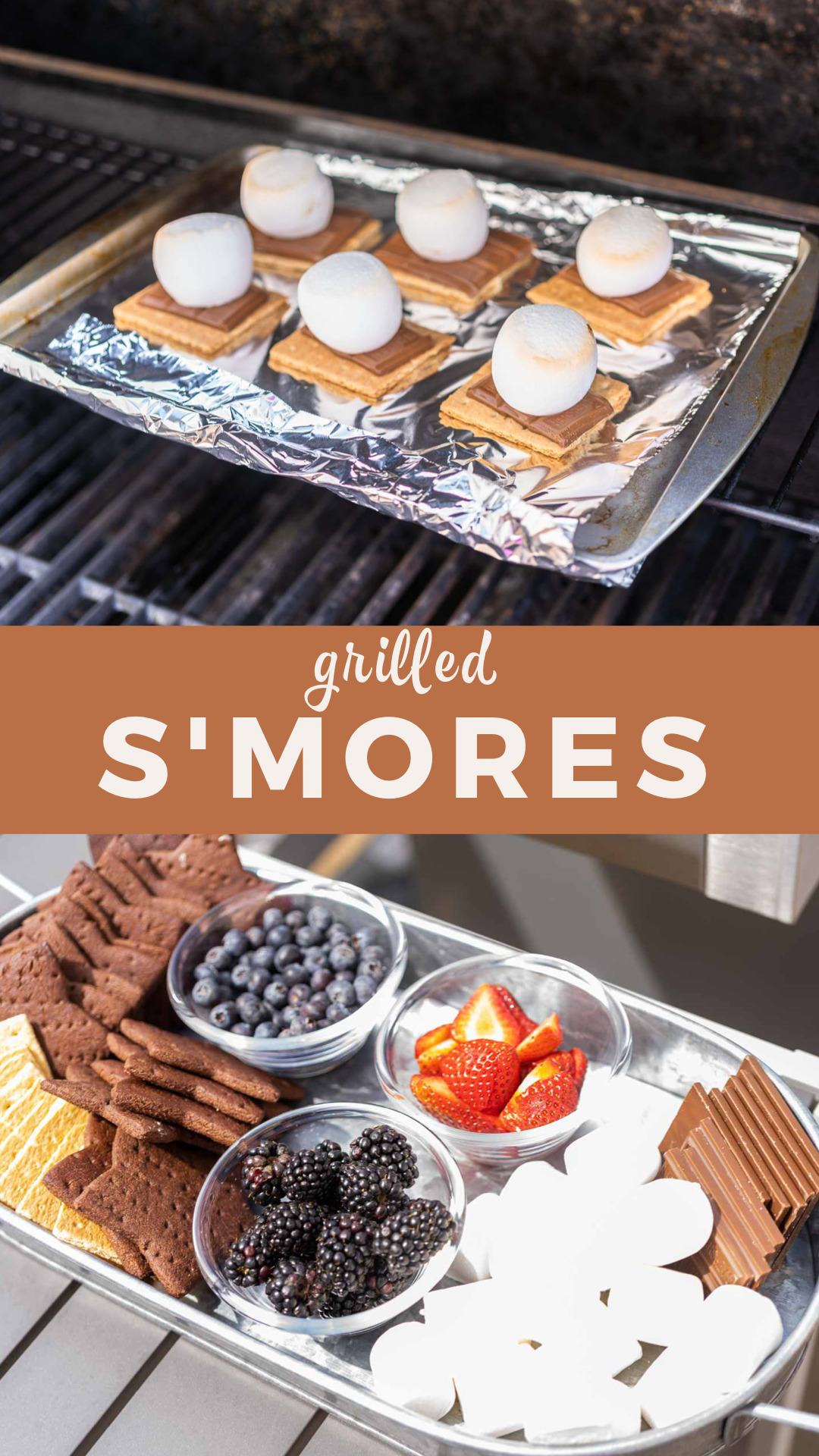 Grilled s\'mores