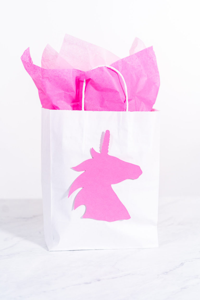 DIY Unicorn party bags