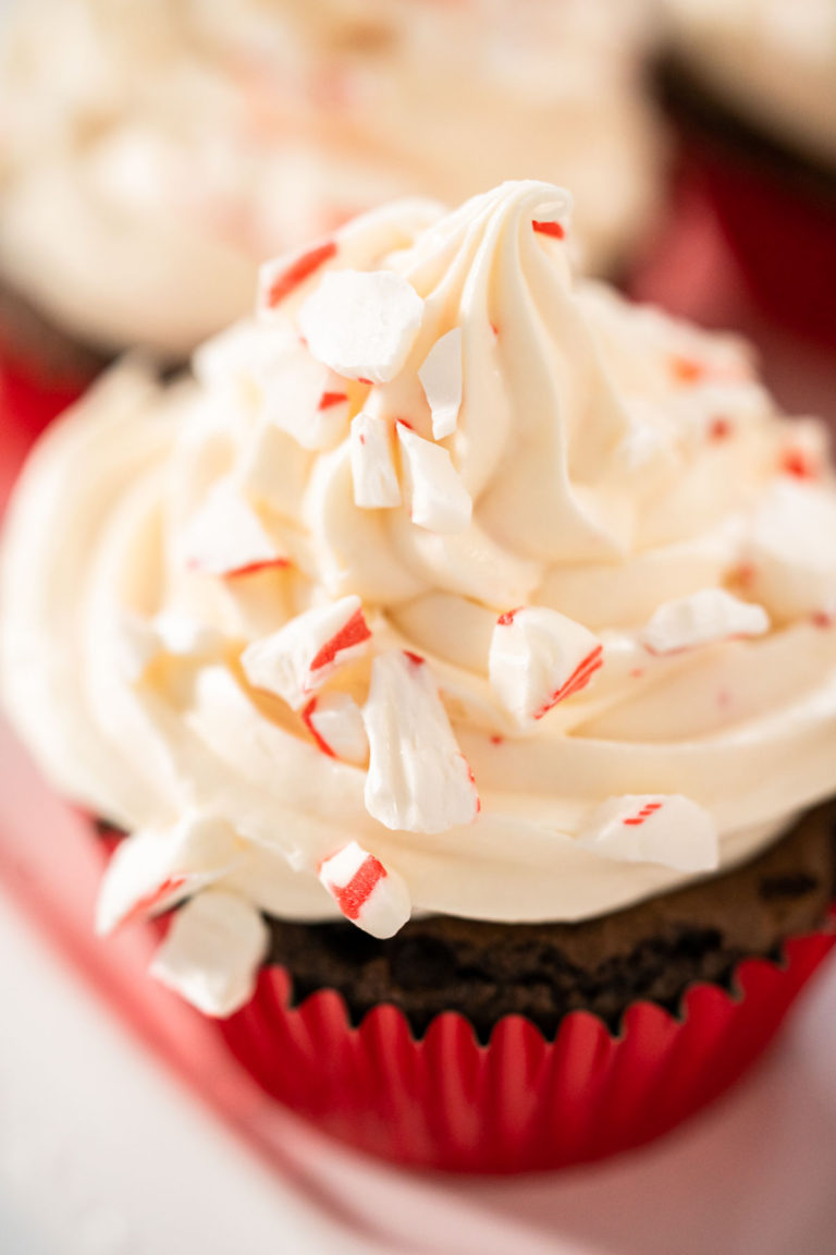 Easy Peppermint Cupcakes