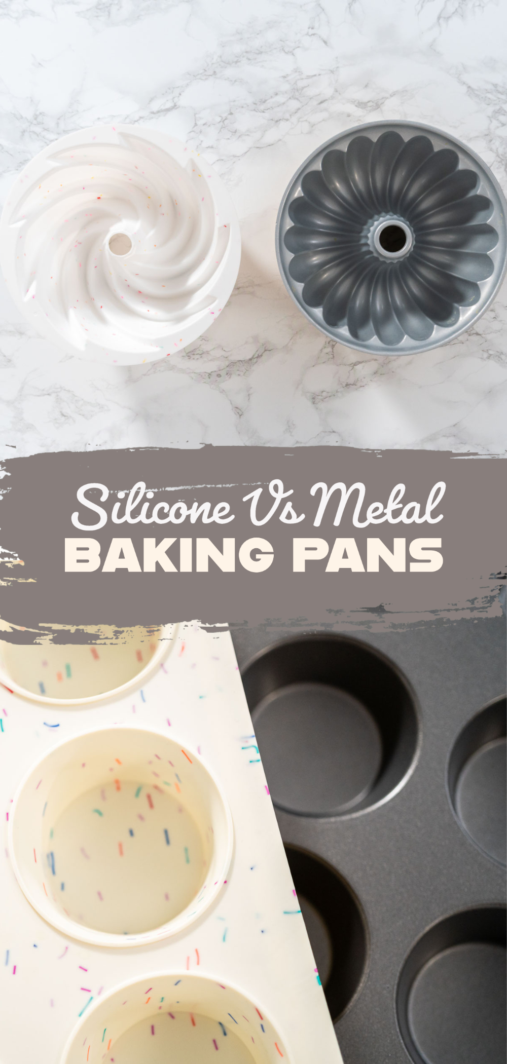 Silicone vs metal baking pans