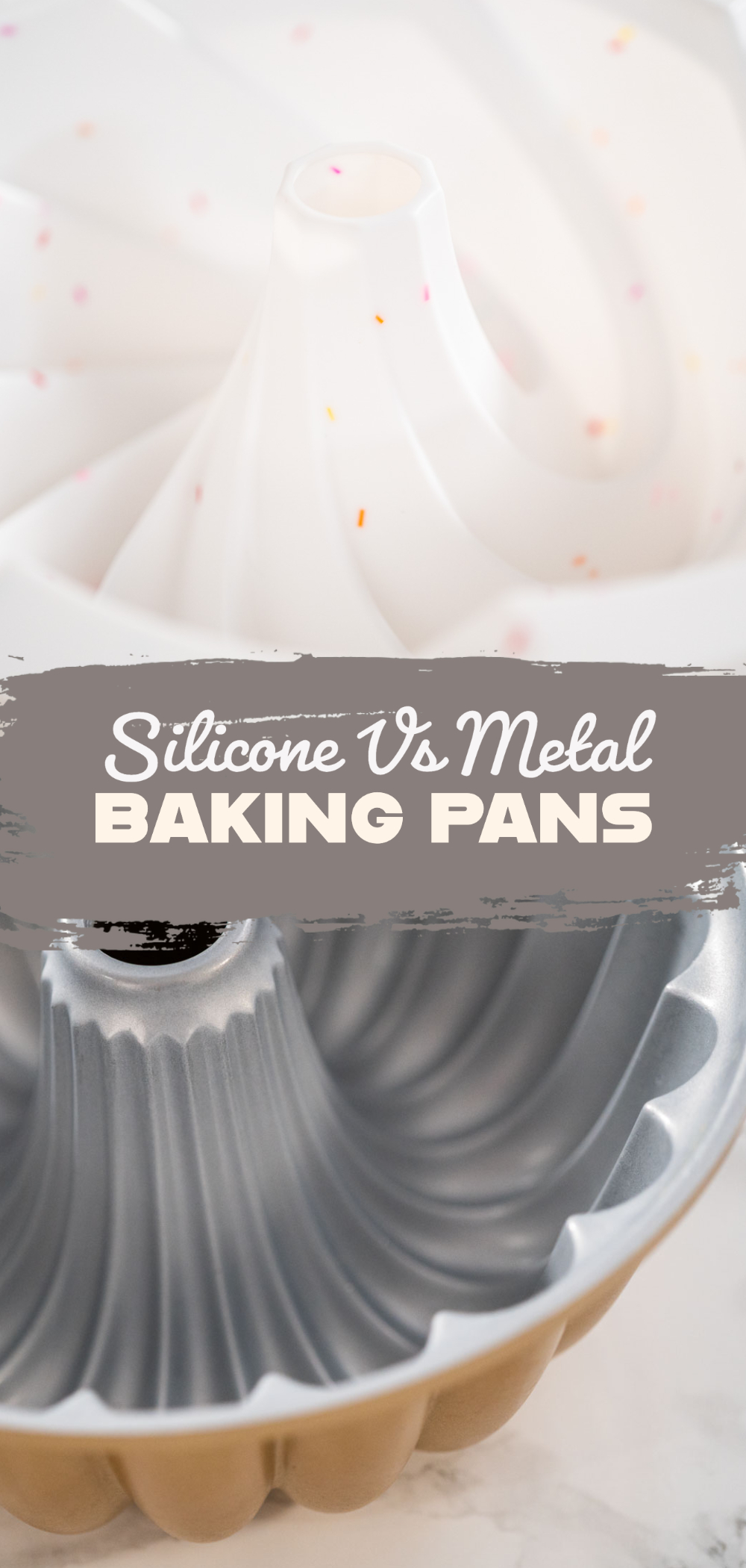 Silicone vs metal baking pans