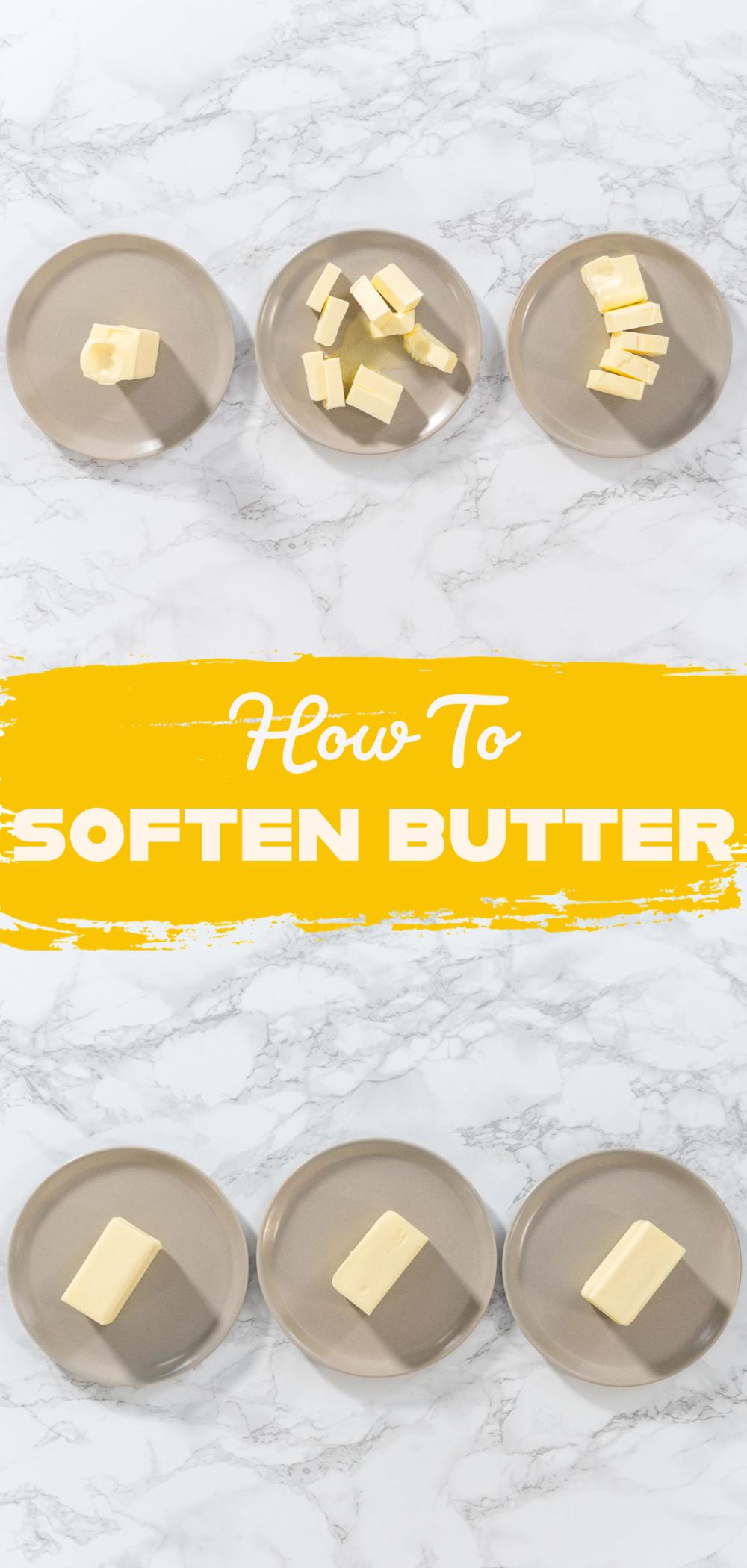 How to soften butter