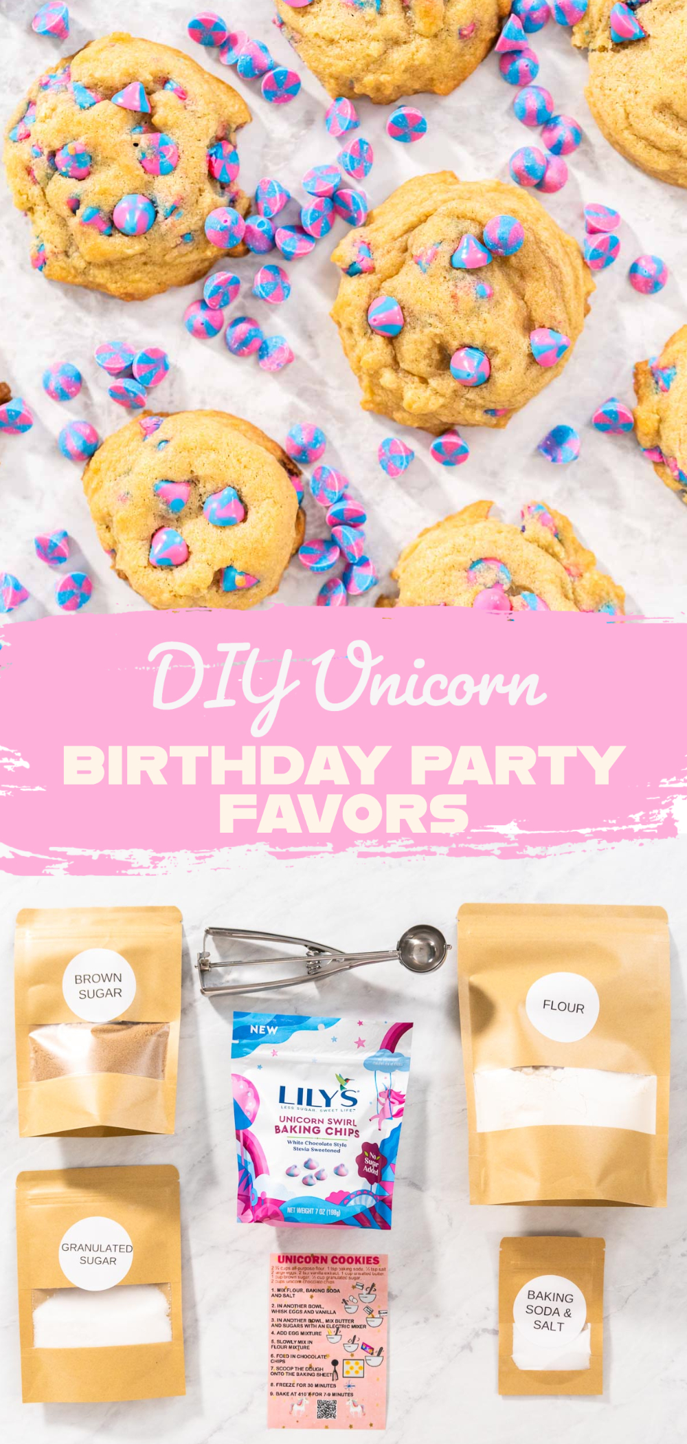 DIY Unicorn Birthday Party favors