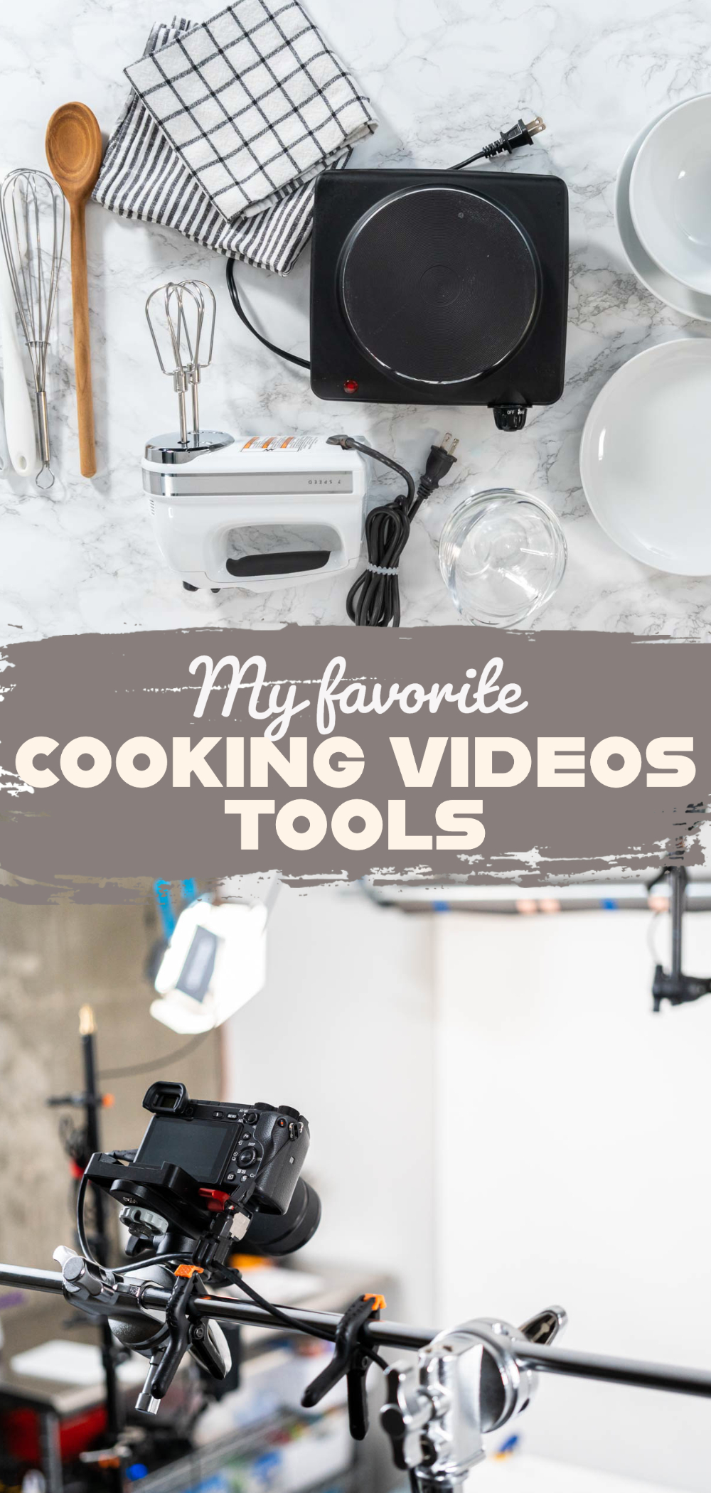 My favorite cooking videos tools