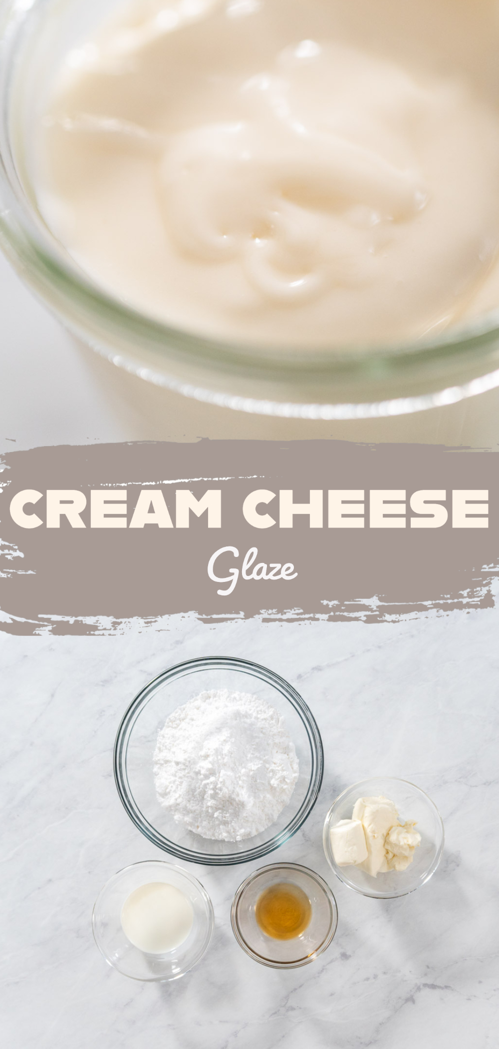 Cream Cheese Glaze for Bundt Cake
