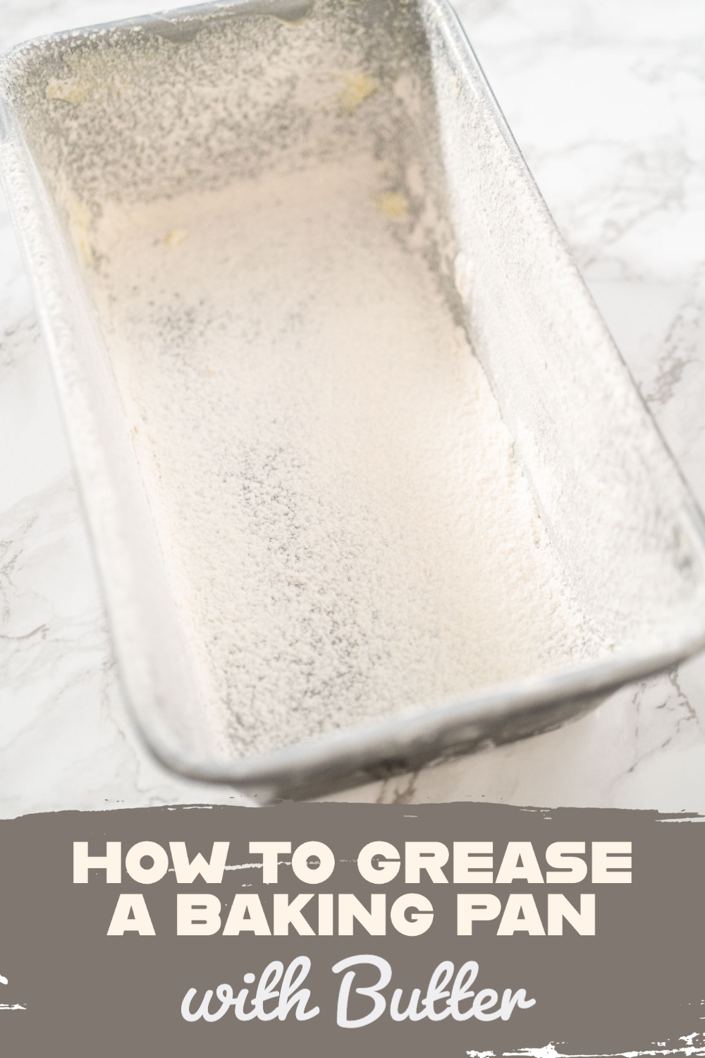 How to Grease a Baking Pan with Butter