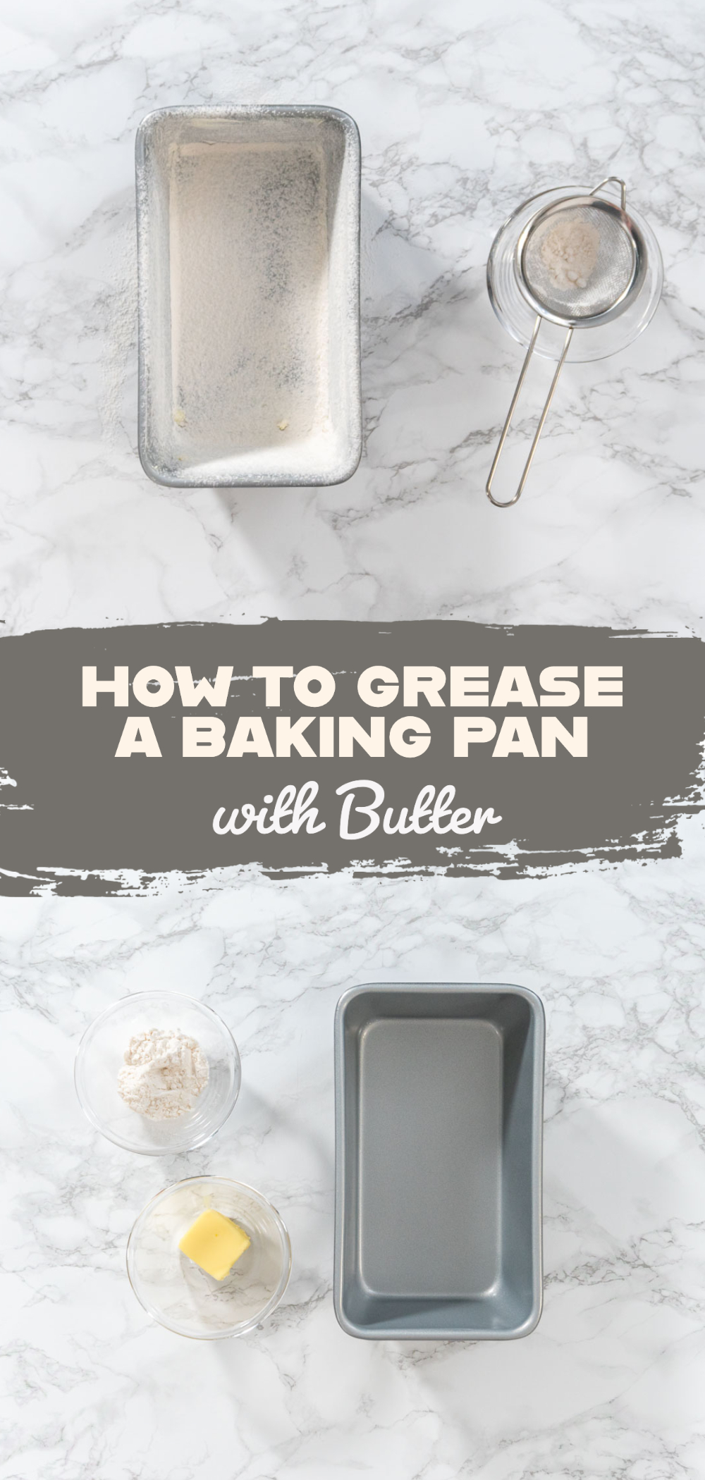 How to Grease a Baking Pan with Butter