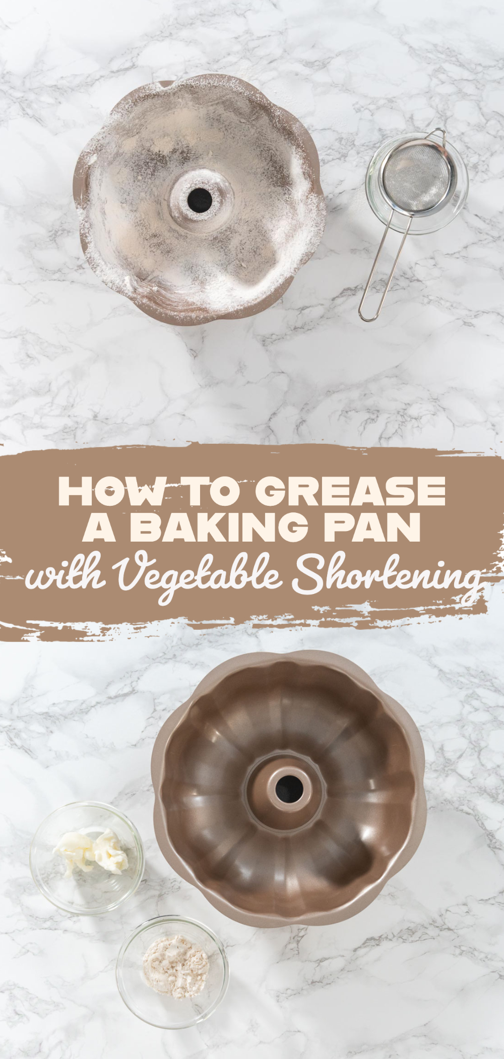 How to Grease a Baking Pan with Vegetable Shortening