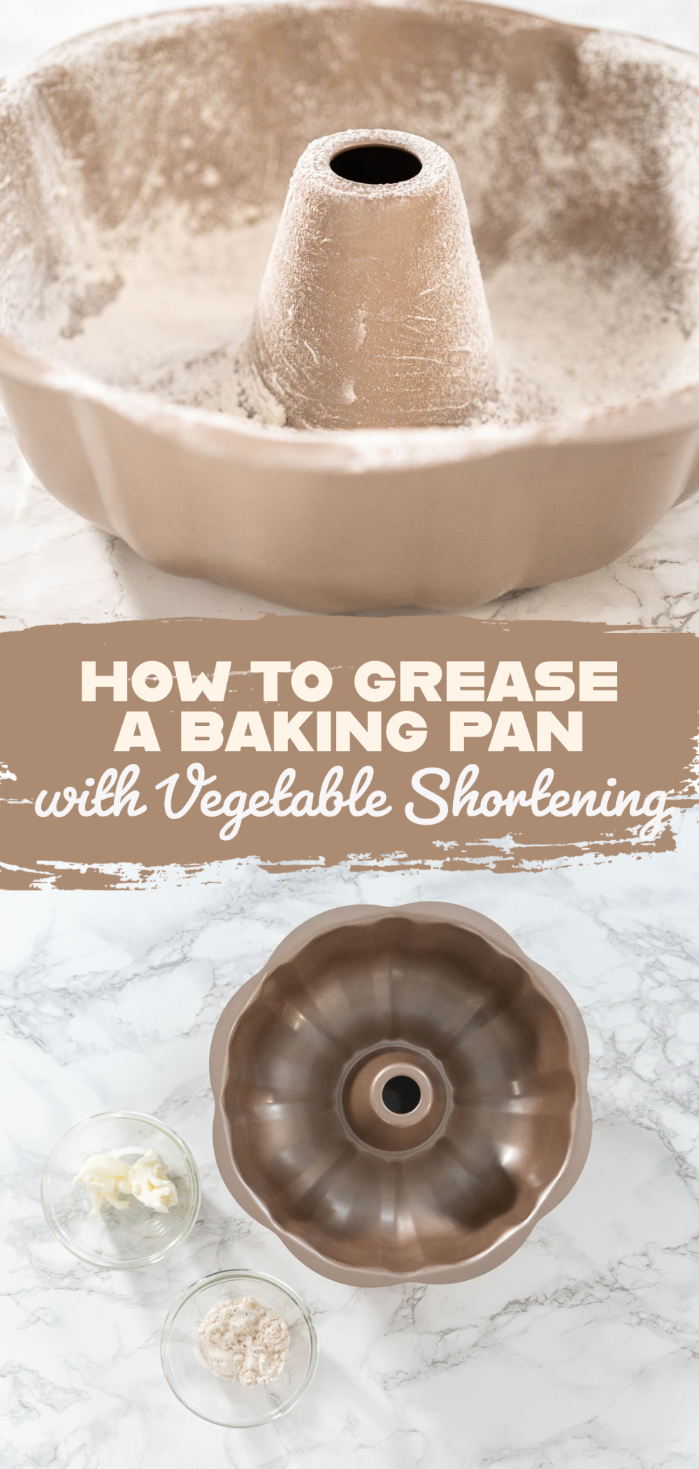 How to Grease a Baking Pan with Vegetable Shortening