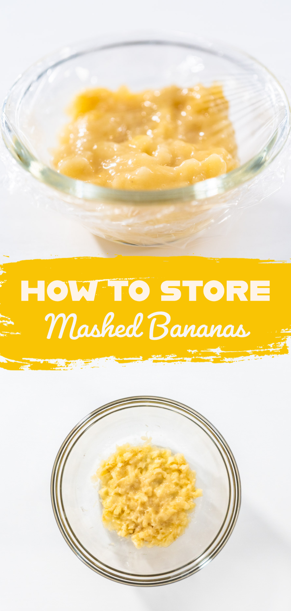 How to Store Mashed Bananas