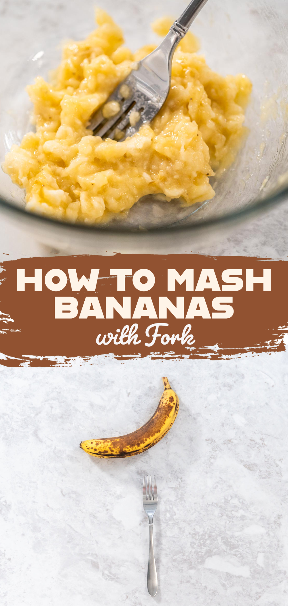 How to Mash Bananas with Fork