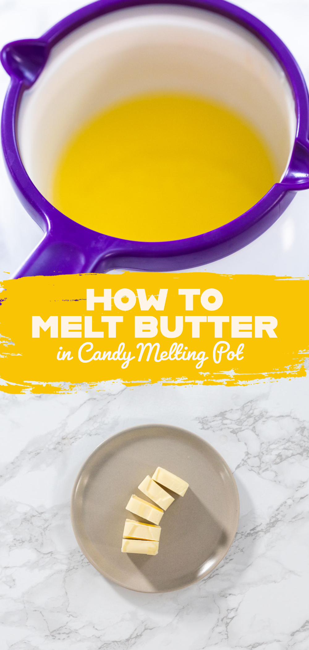 How to Melt Butter in Candy Melting Pot