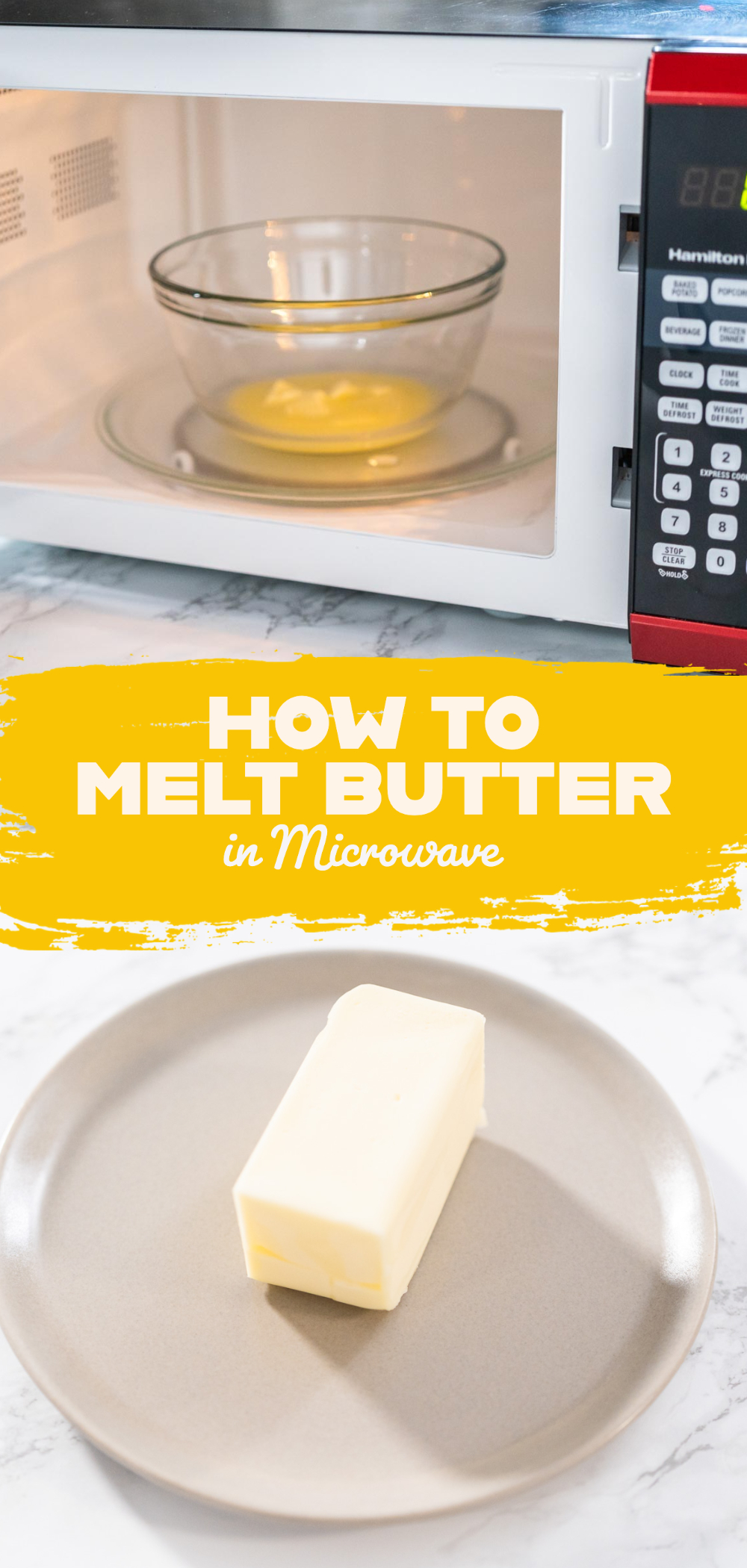 How to Melt Butter in Microwave