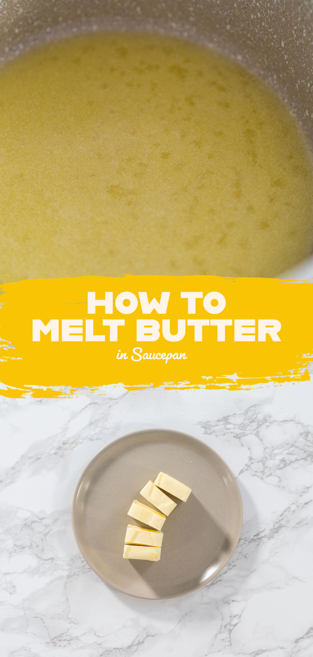 How to Melt Butter in a Saucepan