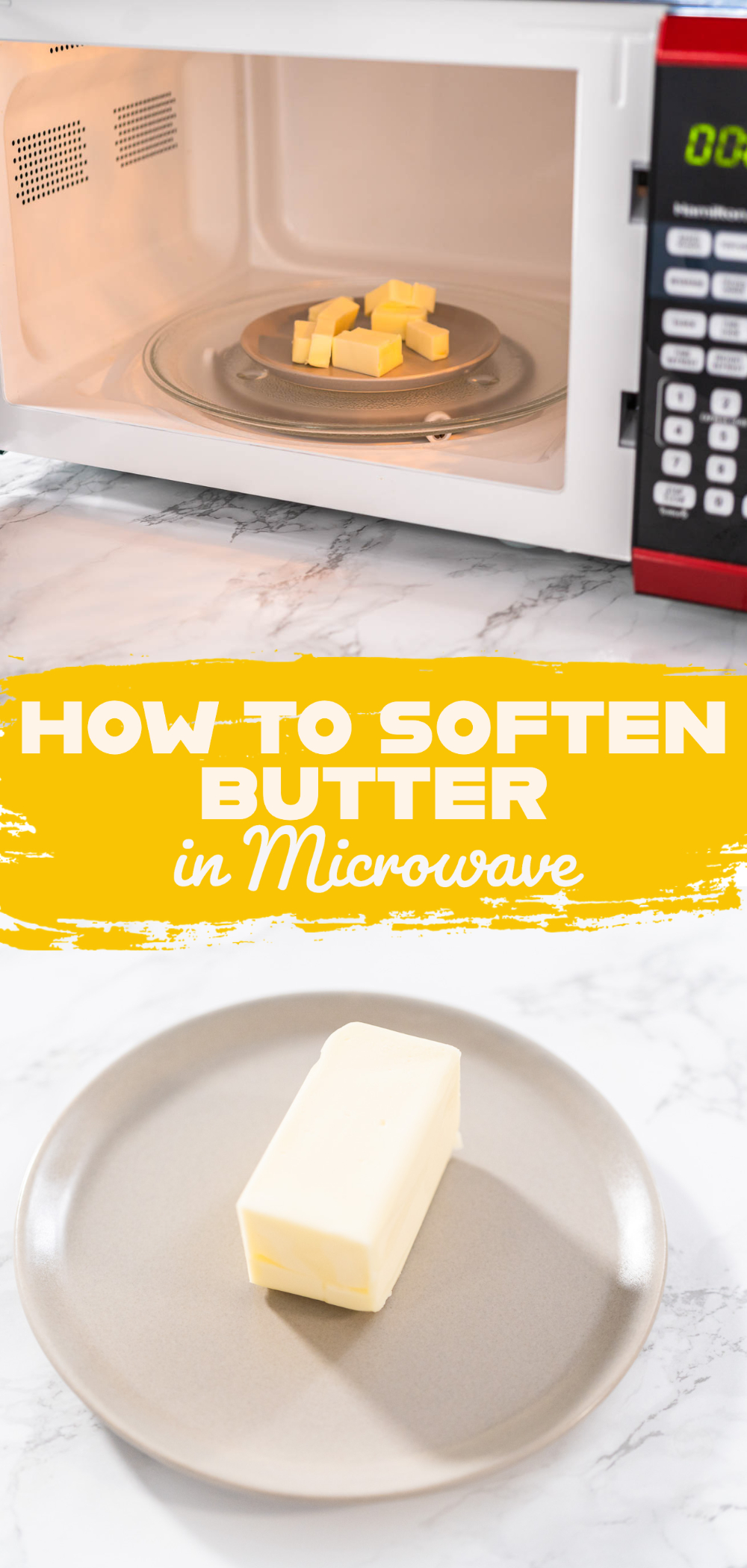 How to Soften Butter in Microwave