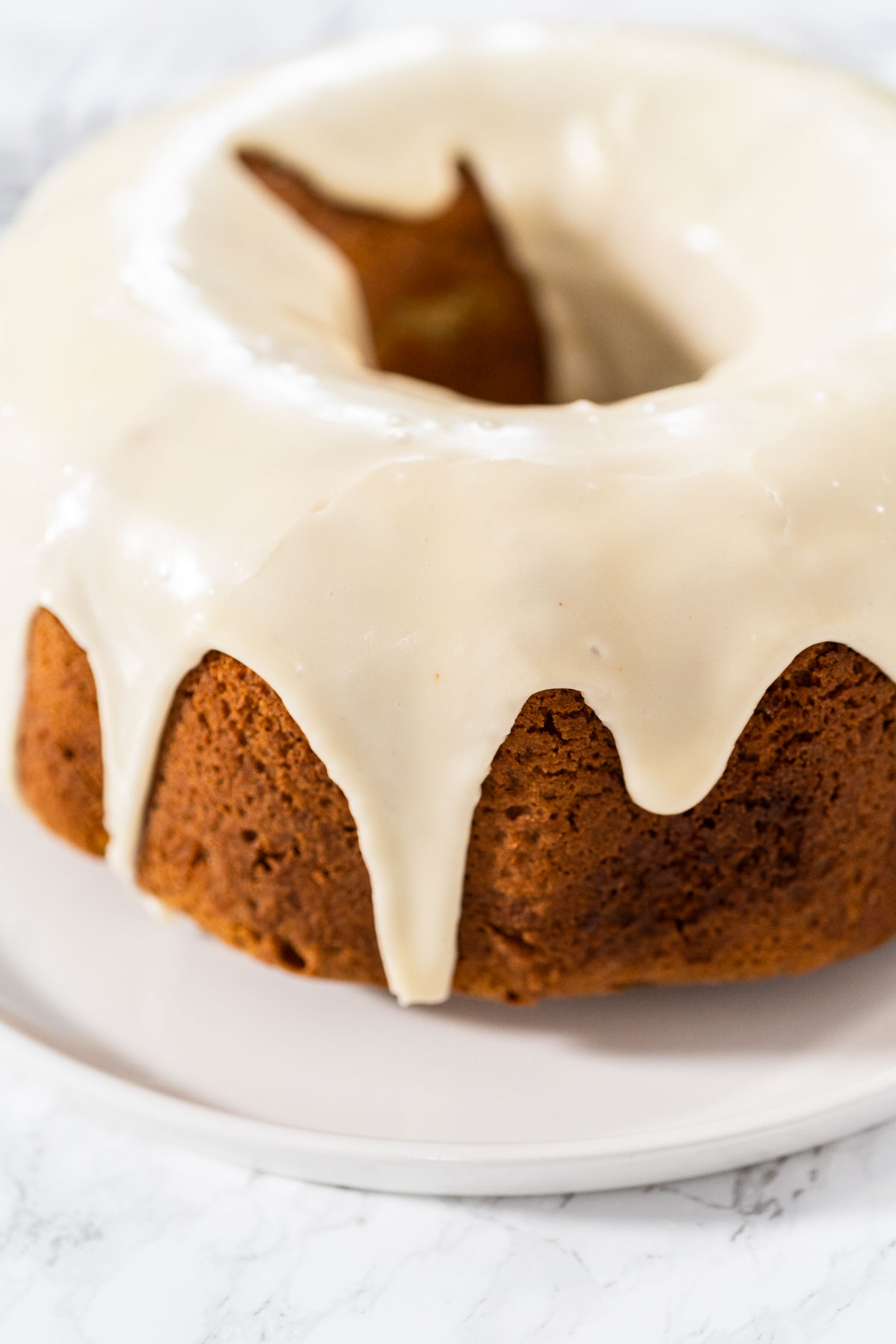 Eggnog Bundt Cake