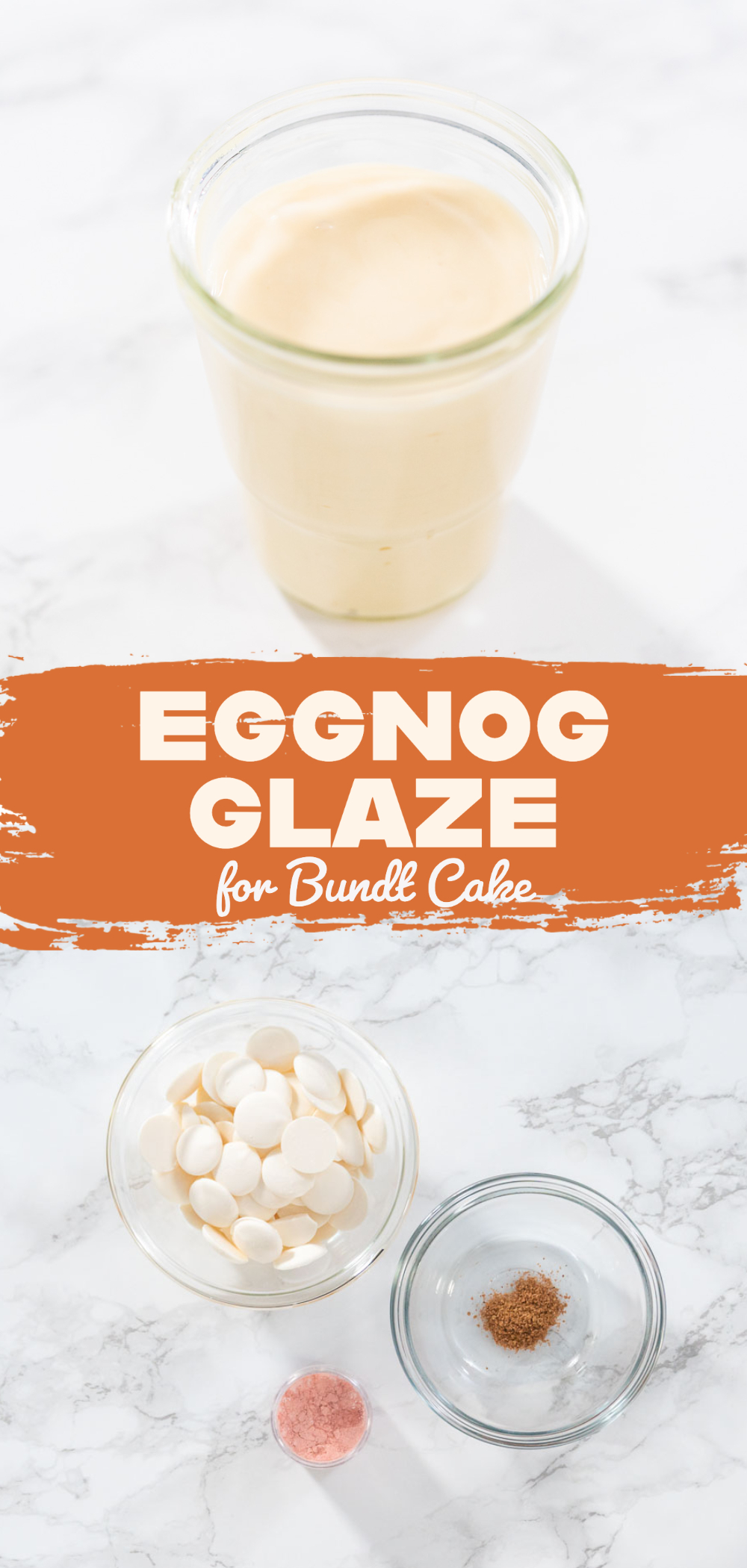 Eggnog Glaze for Bundt Cake