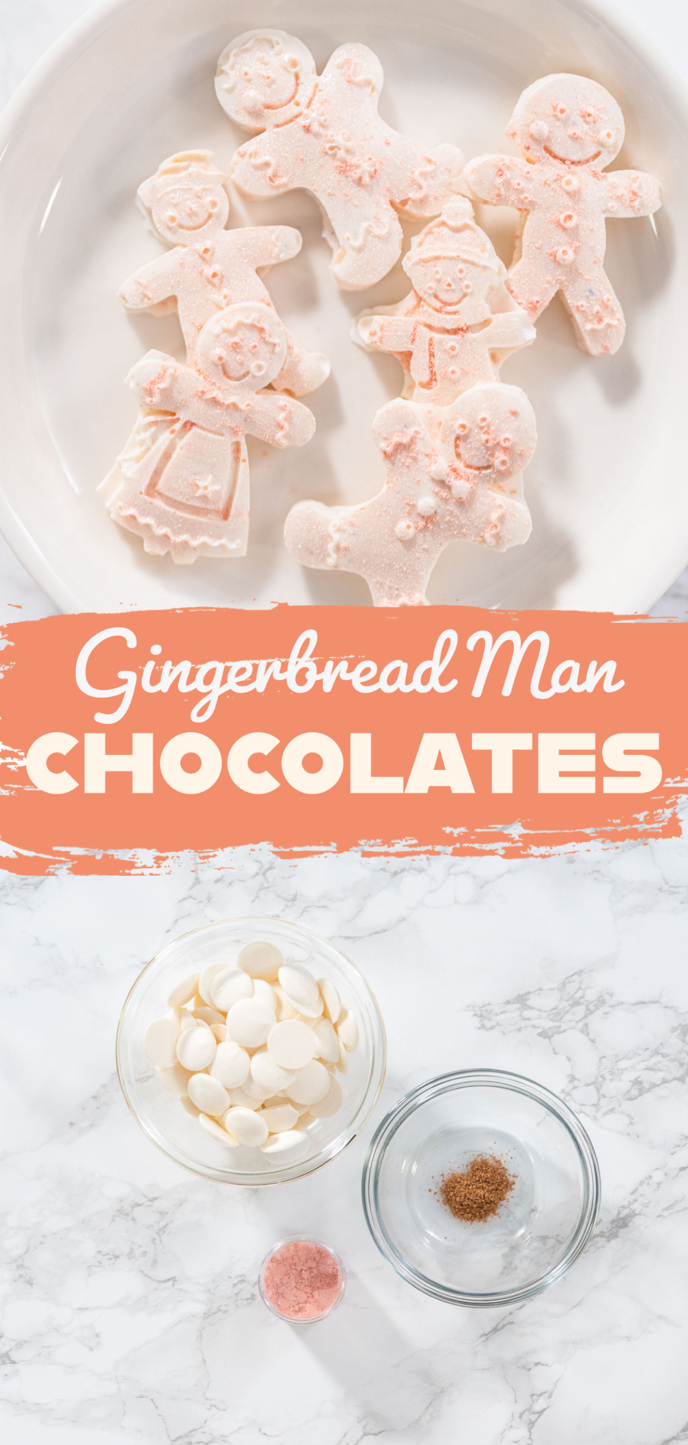 Gingerbread Man Chocolates