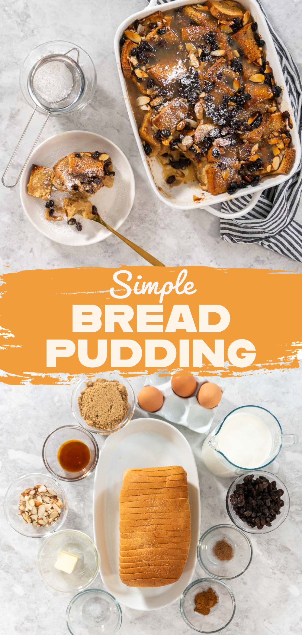 Simple Bread Pudding