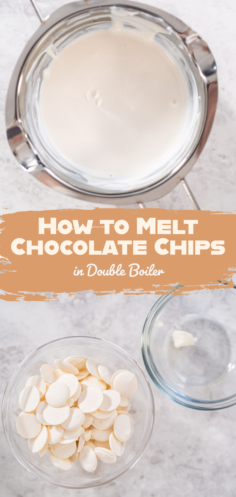 How to Melt Chocolate Chips in Double Boiler