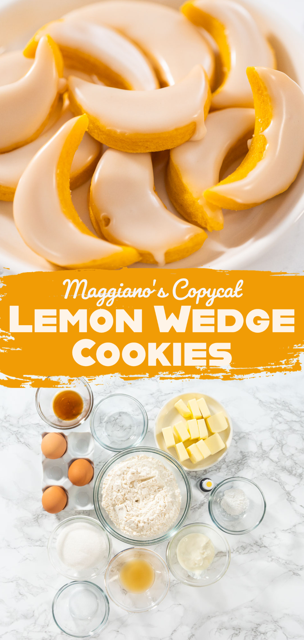 Maggiano\'s Copycat Lemon Wedge Cookies