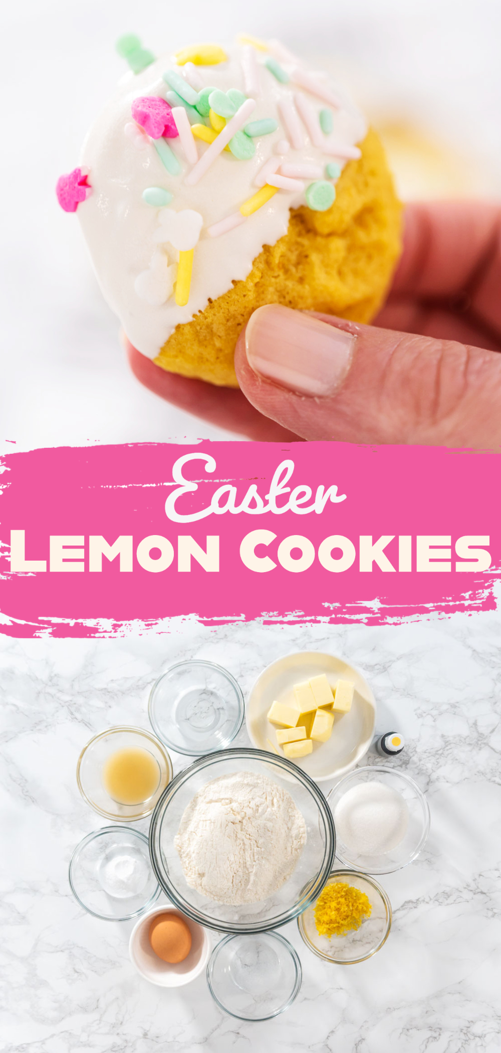 Easter Lemon Cookies