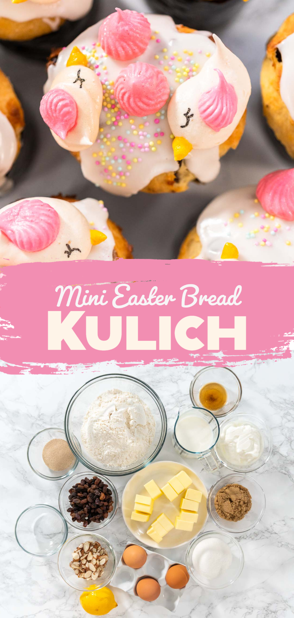Mini Easter Bread Kulich