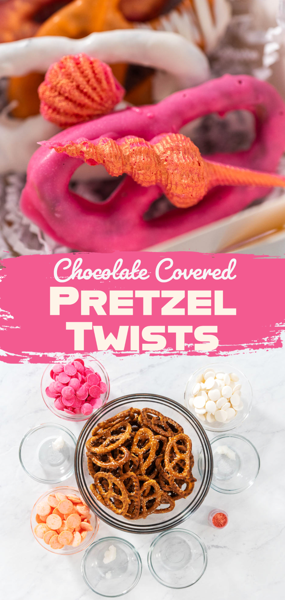 Gourmet Chocolate Covered Pretzel Twists