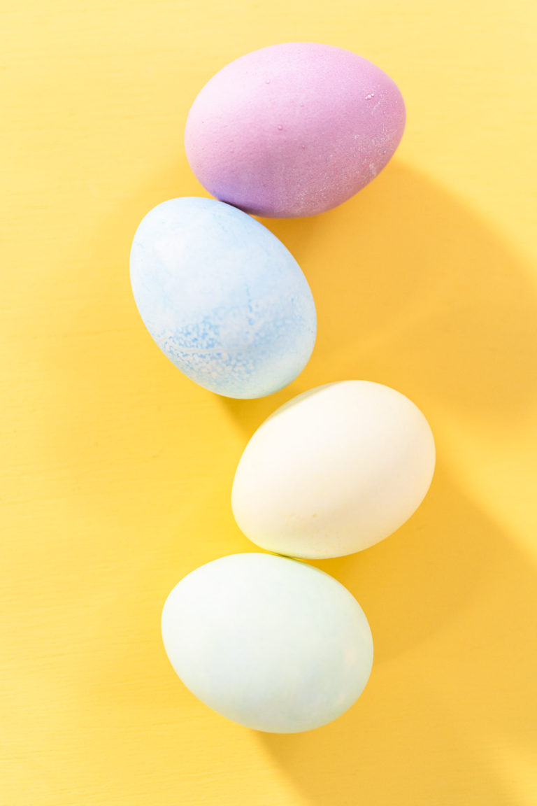 Dying Easter Eggs With Food Coloring