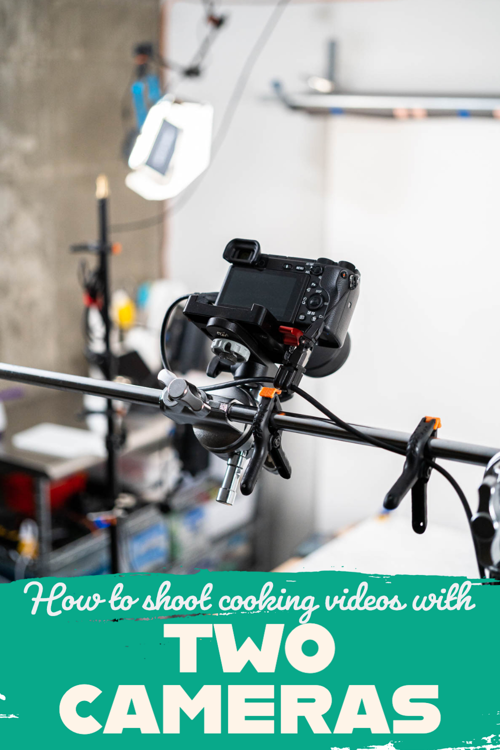 How to shoot cooking videos with two cameras