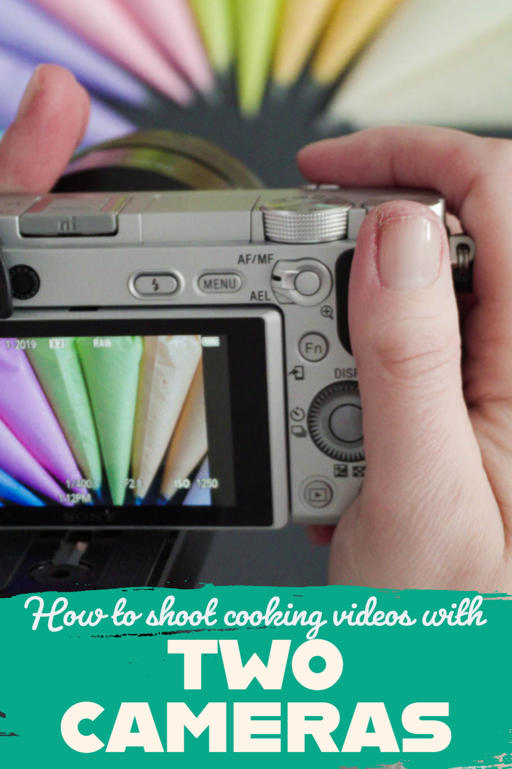How to shoot cooking videos with two cameras