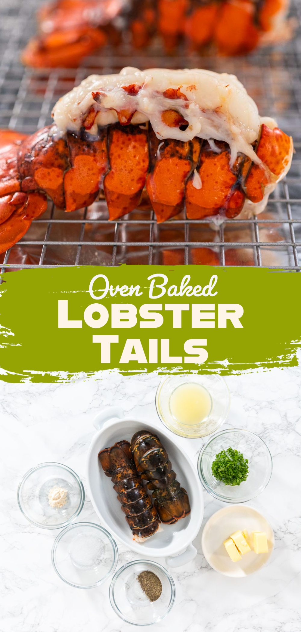 Oven Baked Lobster Tails