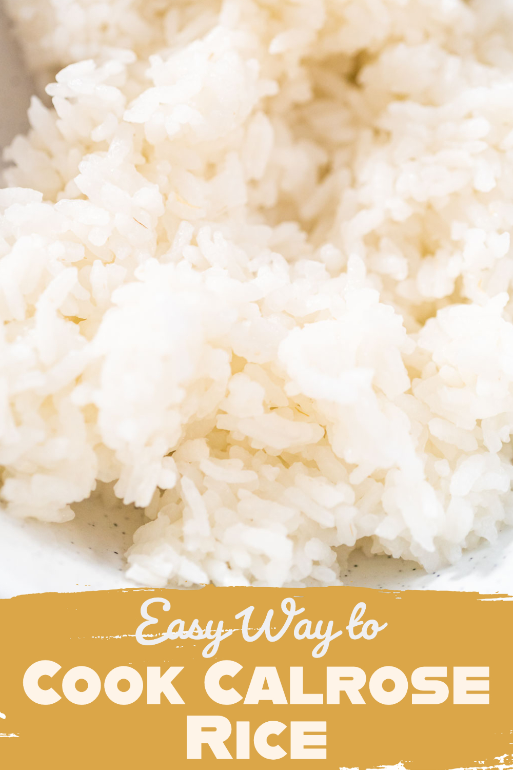 Easy Way to Cook Calrose Rice