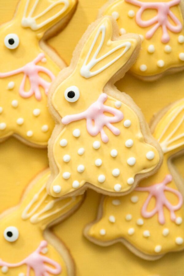 Easter cookies - Arina Photography Easter sugar cookies decorated with royal icing of different colors.