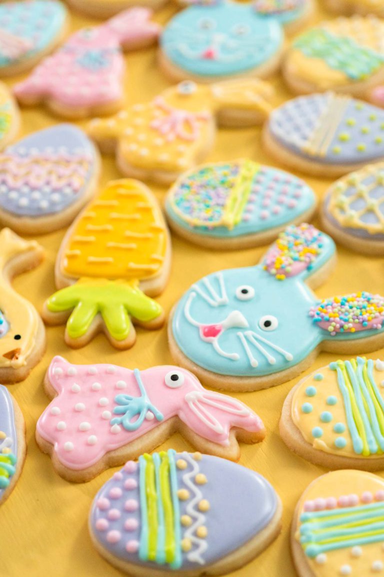 Easter sugar cookies