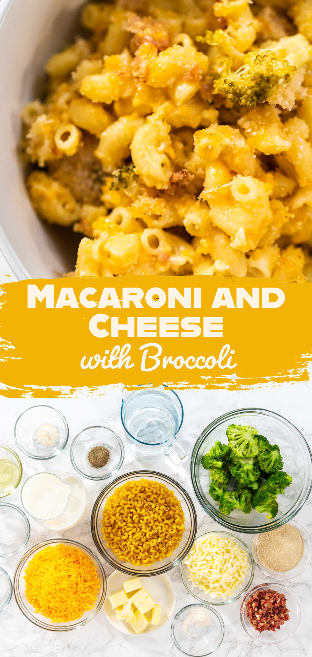 Macaroni and Cheese with Broccoli
