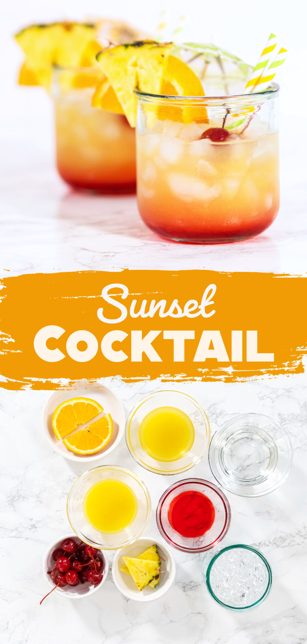 Sunset Cocktail