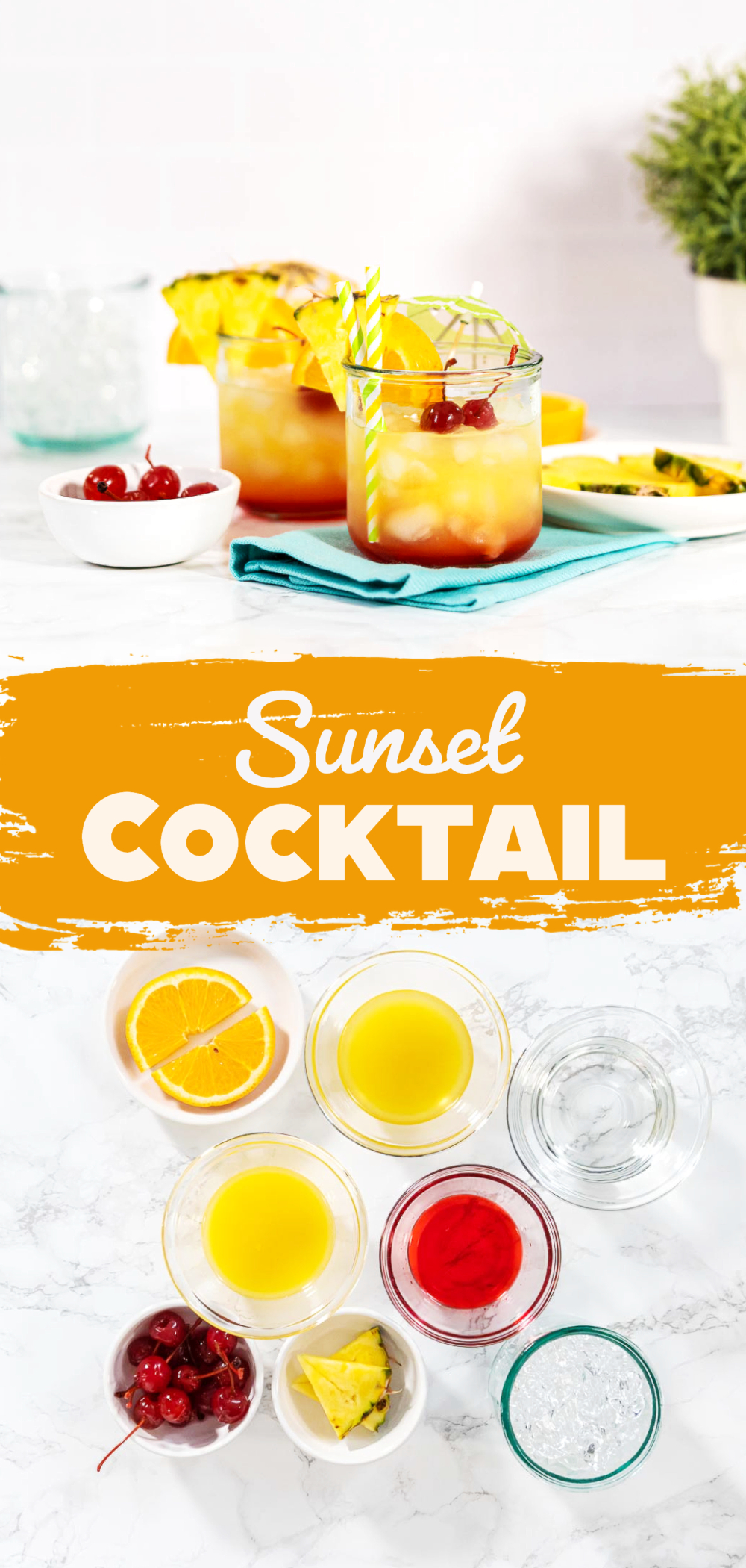 Sunset Cocktail