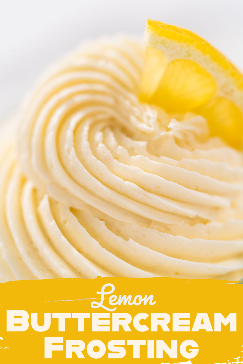 Lemon Buttercream Frosting
