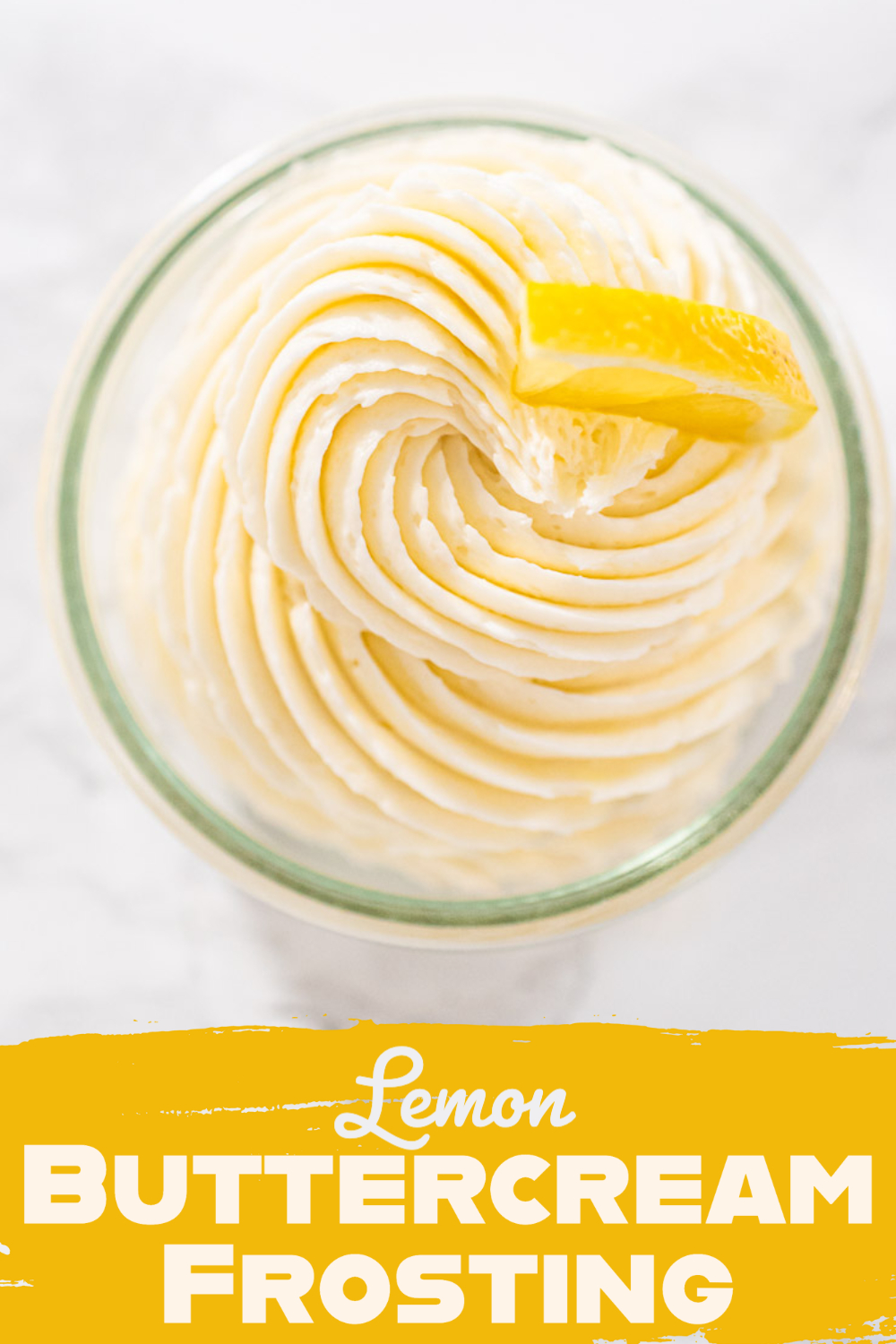 Lemon Buttercream Frosting