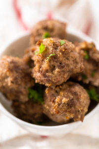 Oven Baked Meatballs