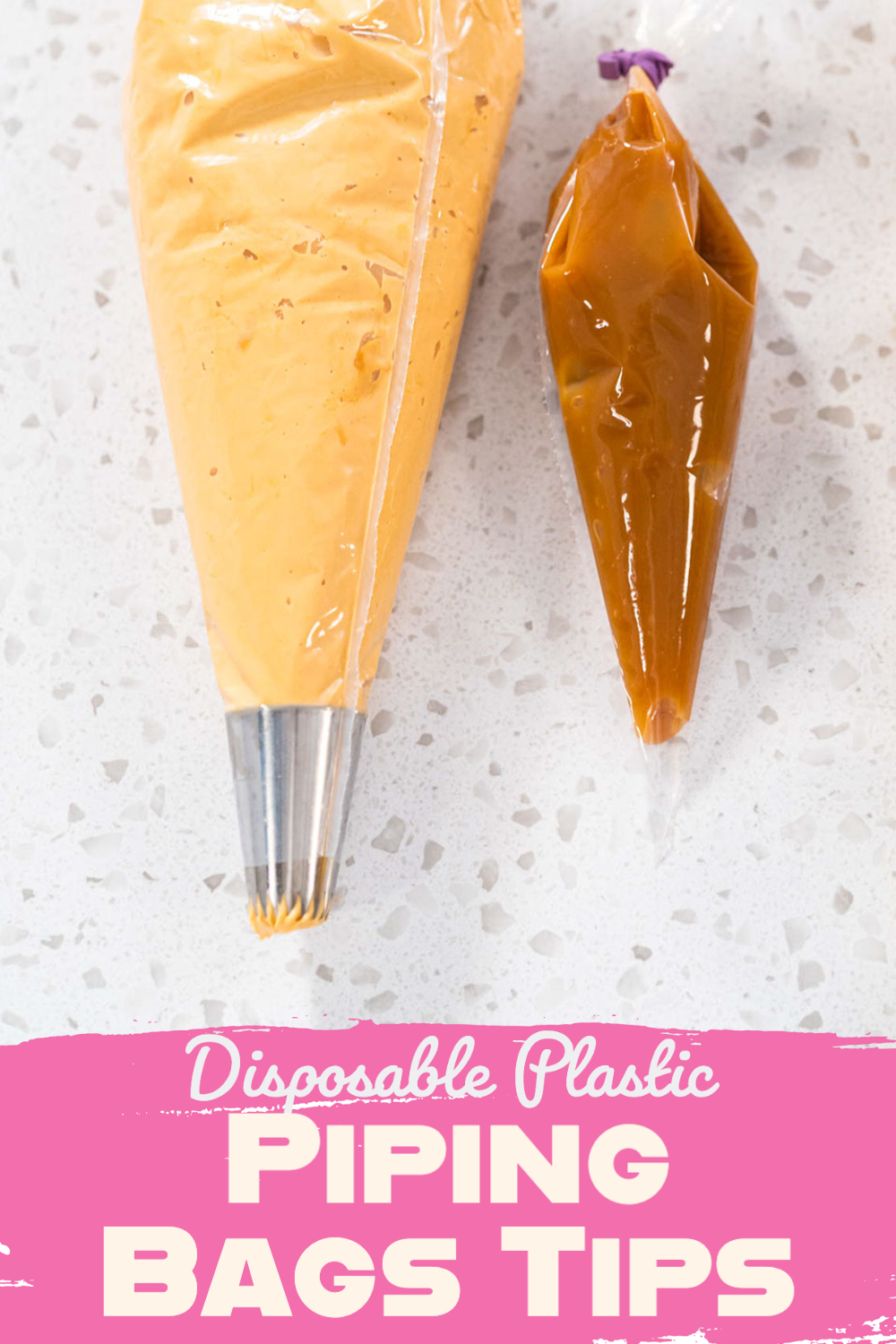 Disposable Plastic Piping Bags Tips